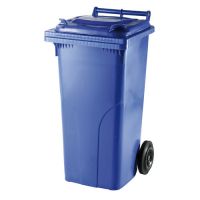 Plastová popelnice 120 l -modrá